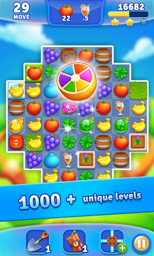 Fruits Garden - Match 3 Game Screenshot 1
