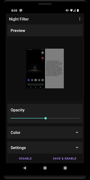 Night Filter Screenshot 0