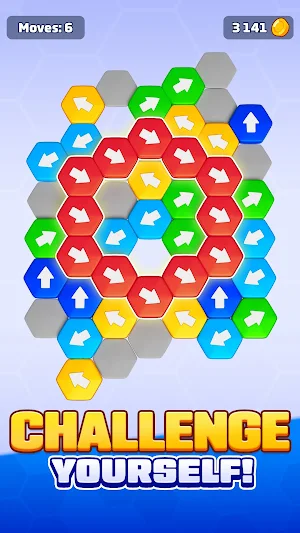 Hexa Swipe Screenshot 1