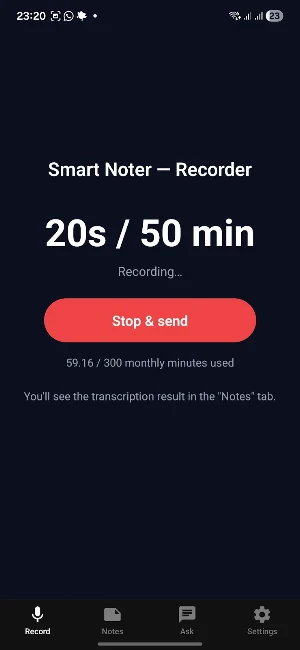 Brieforia: AI Meetings & Notes Screenshot 0