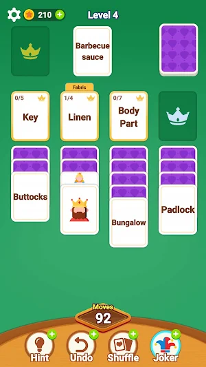 Card Sort Jam-Word Association Screenshot 1