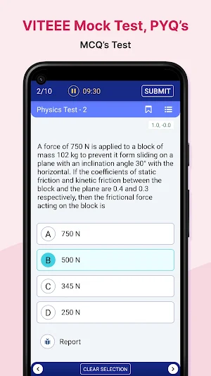 VITEEE Mock Test, PYQs 2024 Screenshot 1