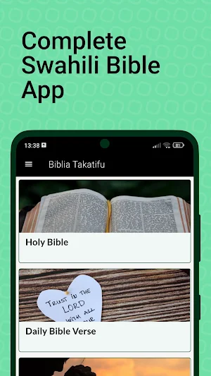 Swahili Bible, Biblia Takatifu Screenshot 0