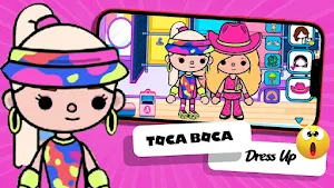 Toca Boca Barby ASMR Dress up Screenshot 0