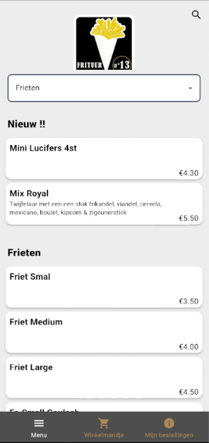 Frituur 13 Screenshot 1