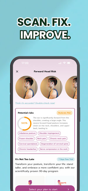Posture: NeckFit AI Workout Screenshot 2
