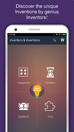 Inventions and Inventors Dictionary : Discoveries Screenshot 0