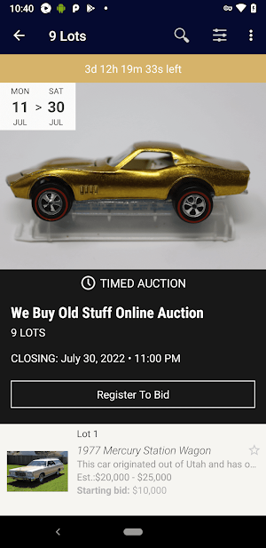 We buy old stuff Screenshot 1