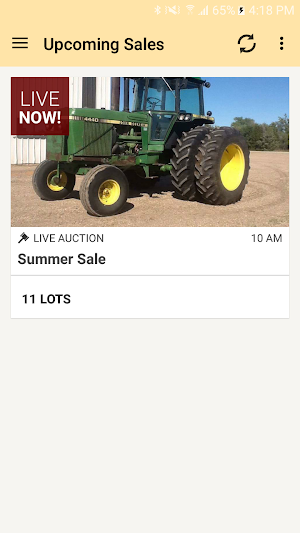 M & R Auctions Screenshot 0