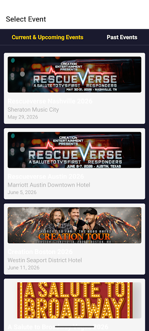 Confanum Events Screenshot 1