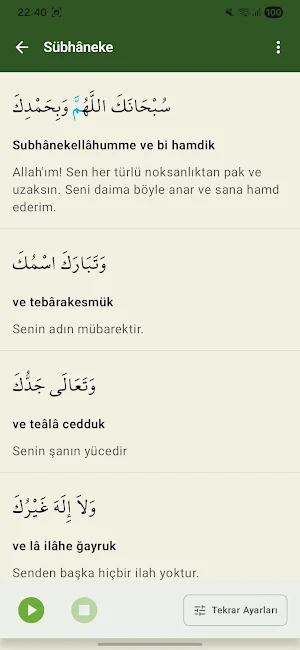 Namaz Sure ve Duaları Sesli Screenshot 2