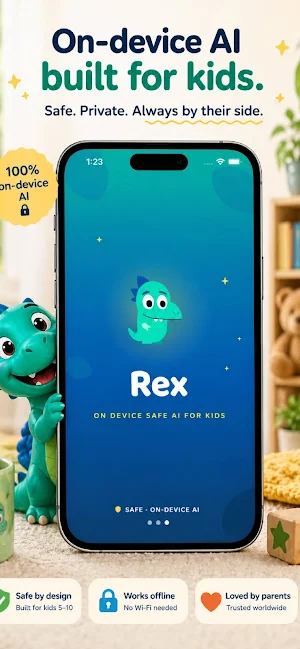 RexGPT - Kids AI Friend Screenshot 1