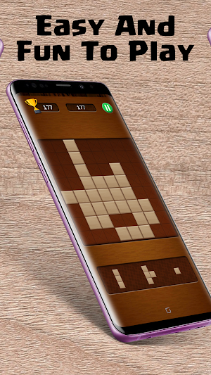 Wood Blocks Puzzle – Wooden Blocks Meditation Game Screenshot 3