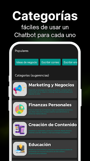 Ask AI - Chatbot con GPT Screenshot 1