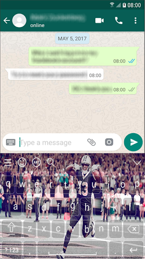 Michael Thomas Saints Keyboard NFL 2020 4r Lovers Screenshot 2