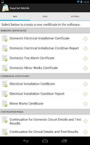 EasyCert Mobile Screenshot 0