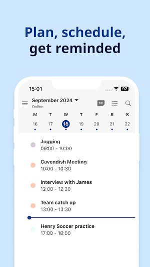 Tuta Calendar & Planner App Screenshot 2