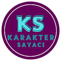 Karakter Sayacı