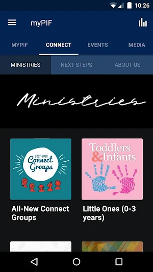 myPIF Screenshot 1