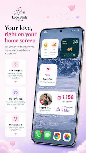Love Birds - Couple App Screenshot 3