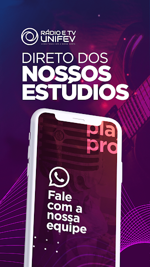 Rádio Unifev Screenshot 2