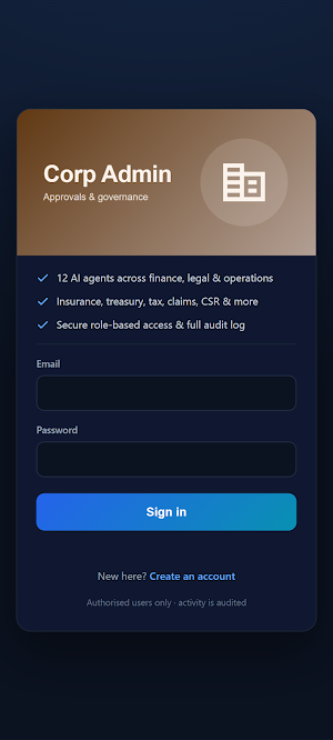 VP Corp & Admin AI Screenshot 0