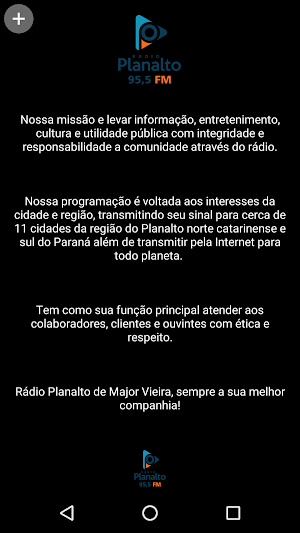 Planalto 95,5 FM Screenshot 3
