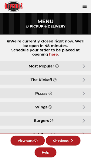 Offsides Sports Bar & Grill Screenshot 1
