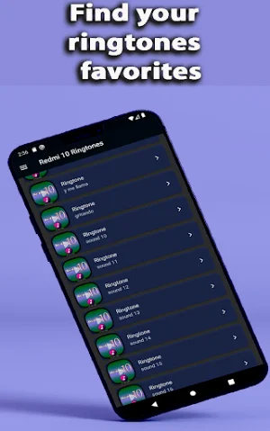 Redmi Note 10 Ringtones App Screenshot 2