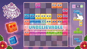 Cute Block Puzzle: Kawaii Game Screenshot 0