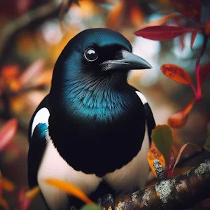 Magpie Bird Wallpapers Screenshot 0