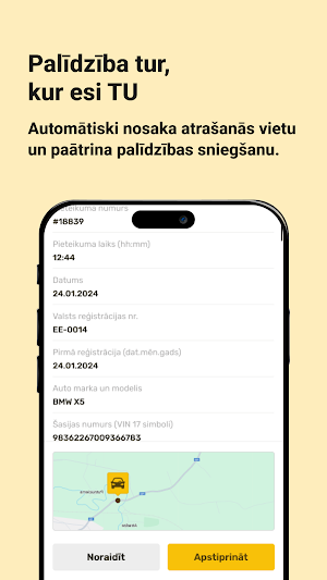 Autopalīdzība Screenshot 3