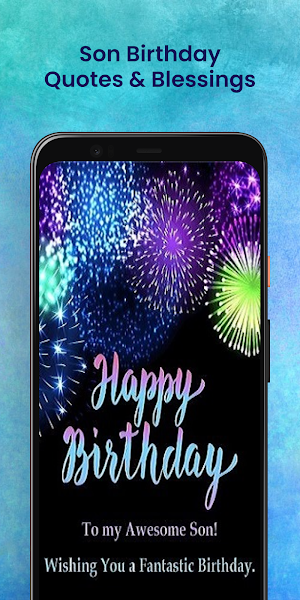 Son Birthday Wishes Screenshot 2
