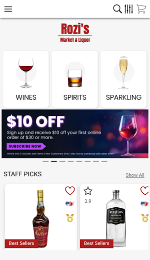 Rozis Market Screenshot 2