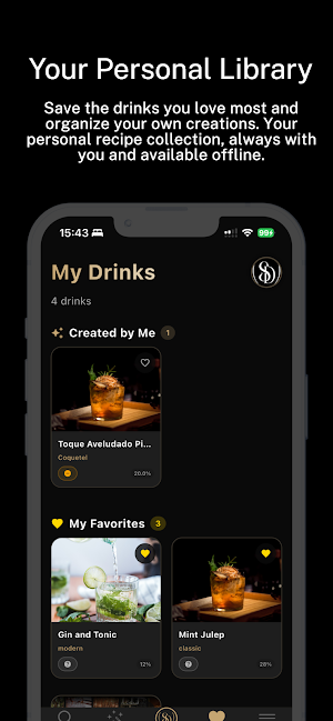 Sweet Drinks - Bar & Cocktails Screenshot 3