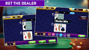 Blackjack Cards Game Challenge Screenshot 1
