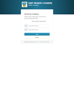 EXAM SMPN 4 Nabire Screenshot 3