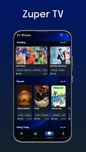 Zuper TV: Cine, Deportes, +18 Screenshot 2
