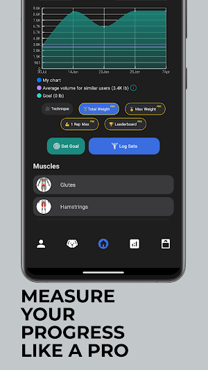 PumpX: Weight Lifting Tracker Screenshot 2