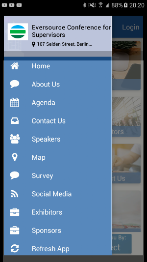 Eversource Events Screenshot 2