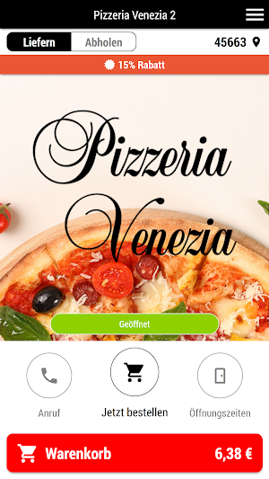 Pizzeria Venezia Marl Screenshot 0