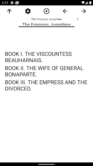 Book, The Empress Josephine Screenshot 0