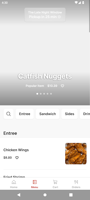 Late Night Eats Window Screenshot 1