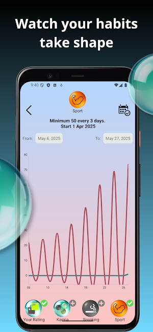 Habits + Karma Screenshot 3