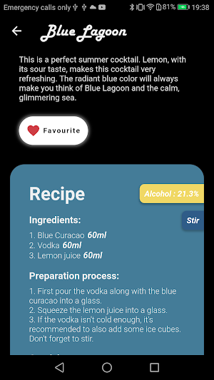 Cocktails Screenshot 3