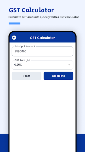 LoanCash: EMI Loan Calculator Screenshot 1