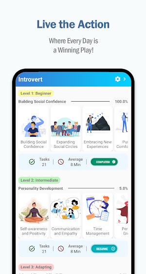 Introvert - Be Social Screenshot 0