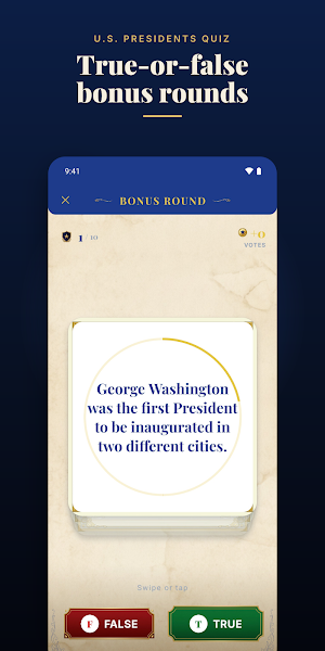 U.S. Presidents Quiz Screenshot 3