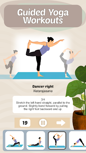 Daily Yoga Workout at Home Screenshot 0