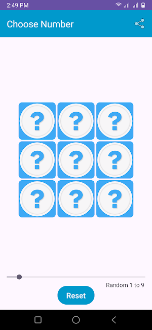 Choose Number Screenshot 0